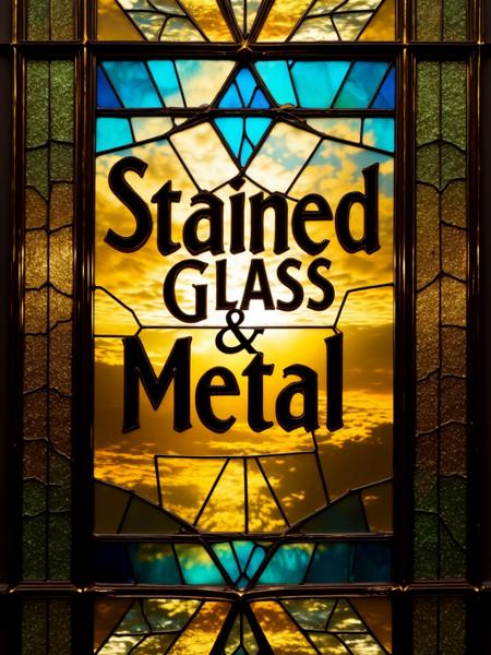 Stained Glass and Metal - CE - SDXL & Flux版本V01 - Flux.1 D (ID: 807993)
