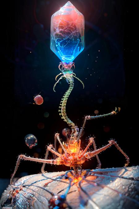 Bacteriophage: Bacteria Devourer (Biology Science)
