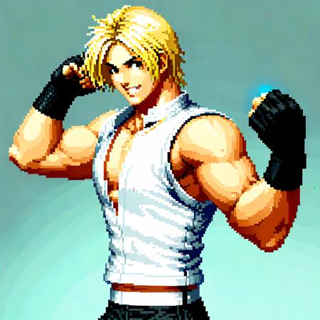 The King of Fighters Victory Portrait [Pixel Art]