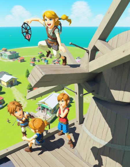 Breath of the wild Style - Flux