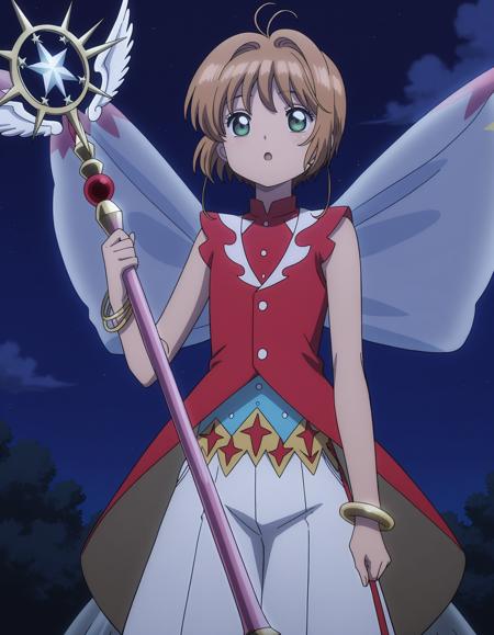 Sakura Kinomoto (Cardcaptor Sakura: Clear Card art style)