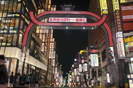 歌舞伎町1番街アーチ Kabukicho 1st Avenue Arch SD15