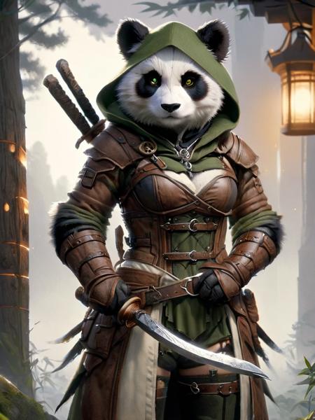 Pandaren WoW Style [SDXL LoRA]