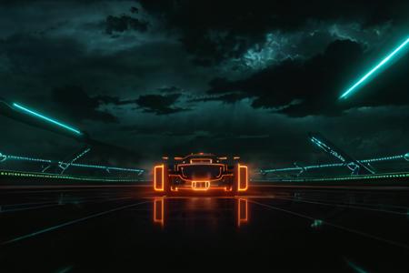 Tron Legacy Style - [Flux, SD1.5]