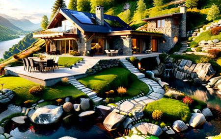 mountain family houses