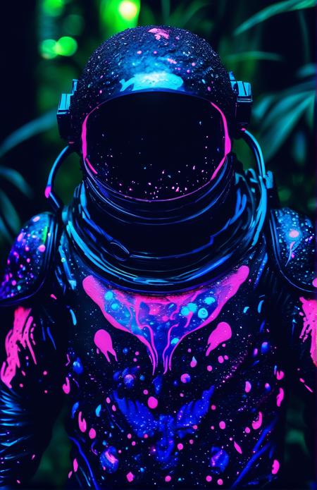 Blacklight Makeup — SDXL LoRA