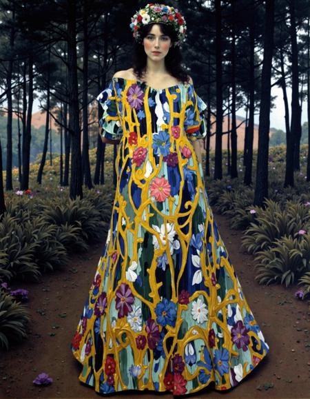 Gustav Klimt - Painting Style版本KlimtFlux_v1 (ID: 1190981)