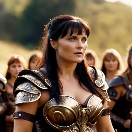 Xena: Warrior Princess 1995 XL + SD1.5 + F1D (Character based + Style)