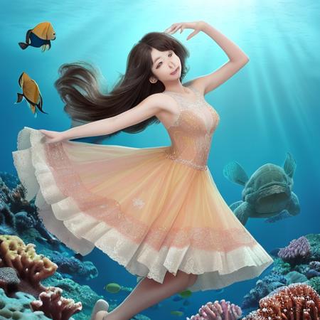 水下少女