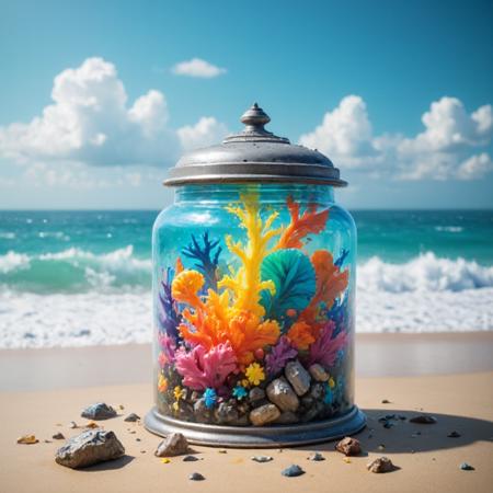 Contained Color Flux