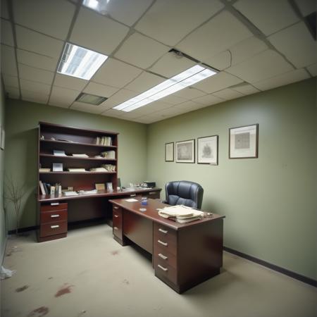 Abandoned Office DX - SDXL