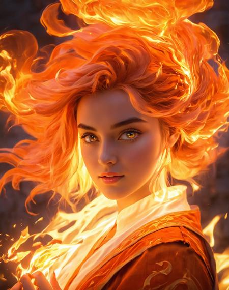 Fiery aura XL - Burning passion