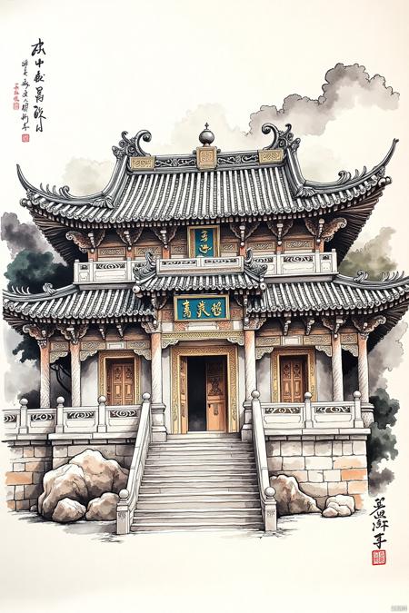 OB国风绘卷 Chinese style scroll painting
