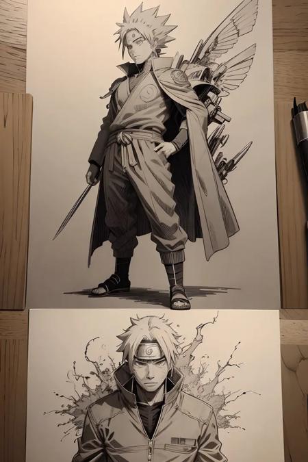 手绘风格hand-drawn art