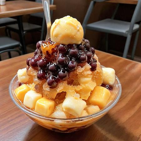 Taiwanese shaved ice 剉冰 (Tshuah-ping) | SDXL