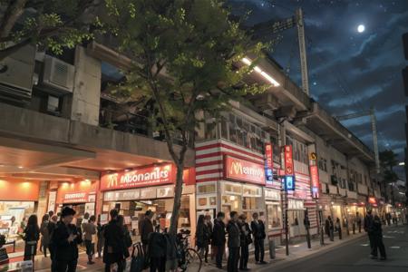 かつて阪急三宮西口にあったハンバーガー店の思い出 McDonald sannomiya-nishiguchi SD15