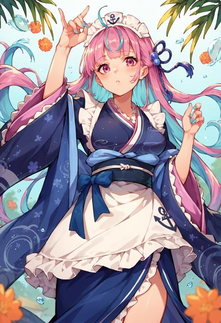 [ponyXL] Minato Aqua 湊あくあ (7 outfits + 5 variants) || Hololive/ホロライブ