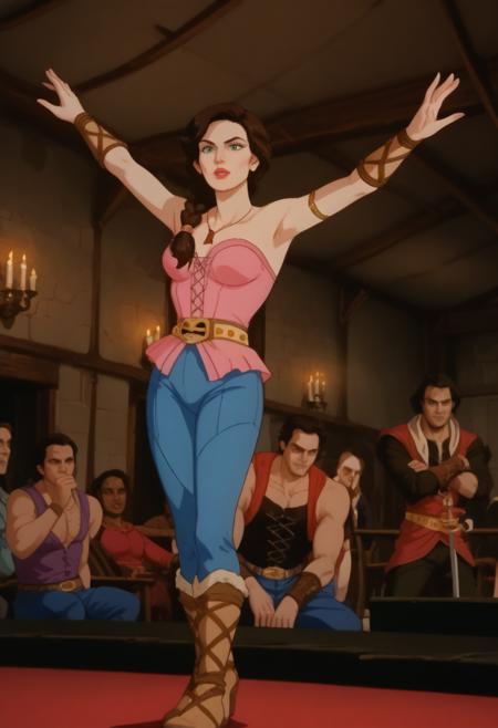 Jezmine, Master of Shurikenjutsu, (Conan the Adventurer, 1992 TV series), LoRA, PonyXL
