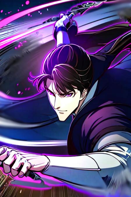 Jin So-Han from A Dance of Swords in the Night (Manhwa)