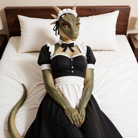 Lifts-Her-Tail/Lusty Argonian Maid (The Elder Scrolls) [PonyXL]