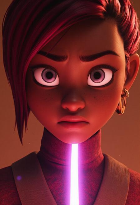 FLUX Pixar Cartoon 3D Style by LH