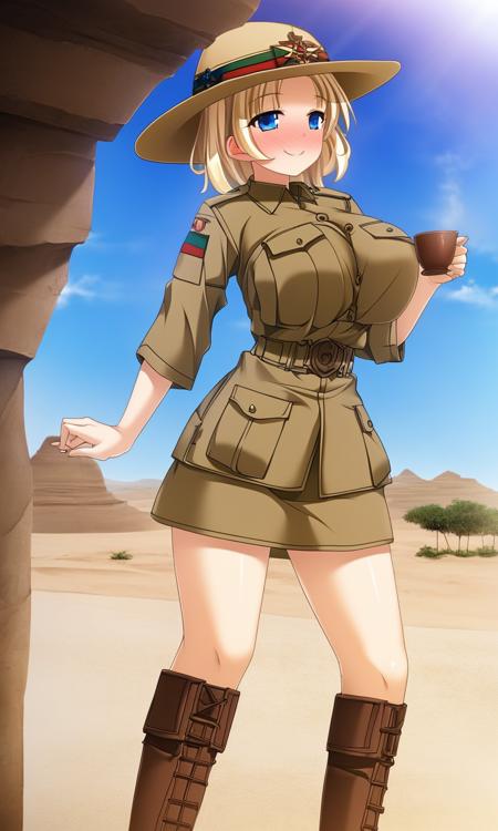 Red coat:british army uniform