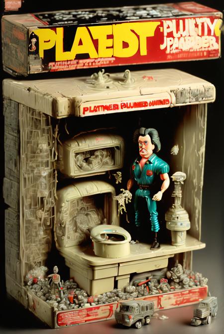 1987 Action Figure Playset Packaging