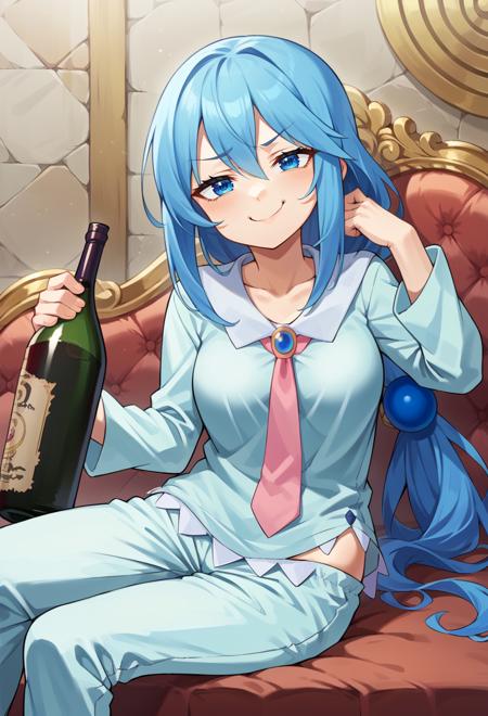 Aqua ~ KonoSuba (Kono Subarashii Sekai ni Shukufuku wo!) [2 Outfits]【Illustrious+Pony】
