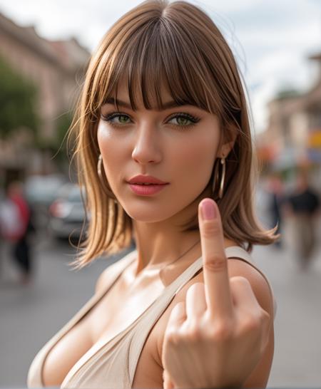 Flipping Off || Middle Finger [Pony + Flux]