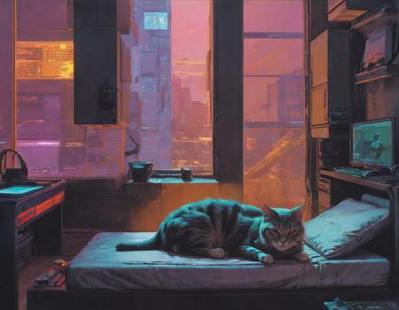 Syd Mead SDXL 1.0 Art Style LoRA