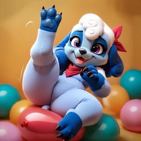 Sitting on a Balloon for PonyDiffusionXL v6