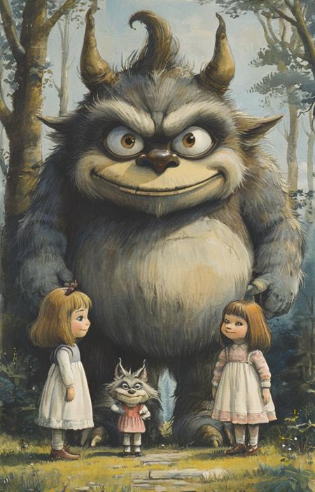 style of Maurice Sendak [SDXL] 377