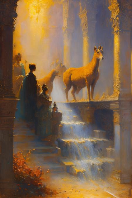 style of Gaston Bussiere 214