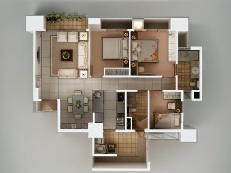 JJ's 3D Floor Plan
