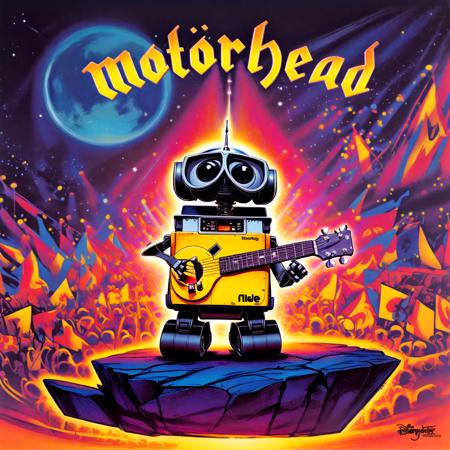 Motörhead Record Cover [SDXL]
