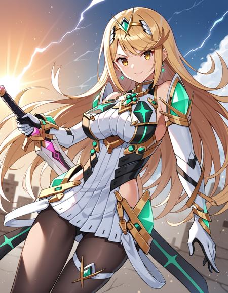 [Request] Mythra [2 Outfit] (Xenoblade) / SDXL Pony Diffusion