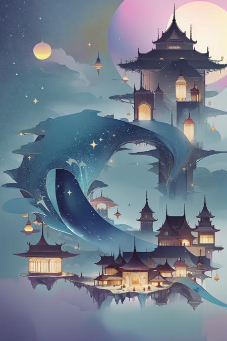 巨大透明飞船|Huge transparent spaceship