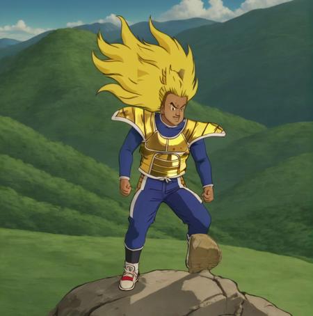 vageta saiyan armor
