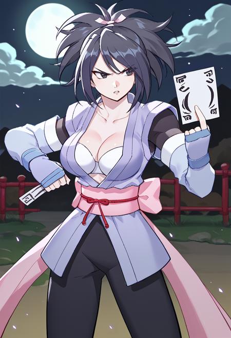 Sheena Fujibayashi, 2 outfits (Tales of Symphonia) [Pony Diffusion]