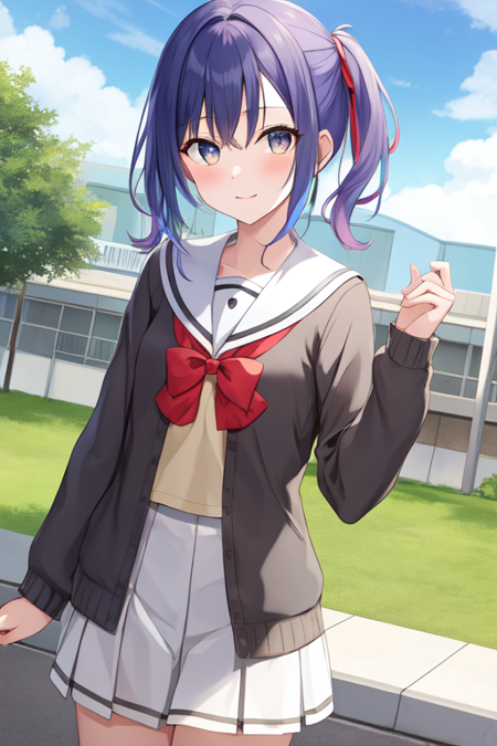 Sanshuu Middle School Uniform (from Yuuki Yuuna is a Hero)