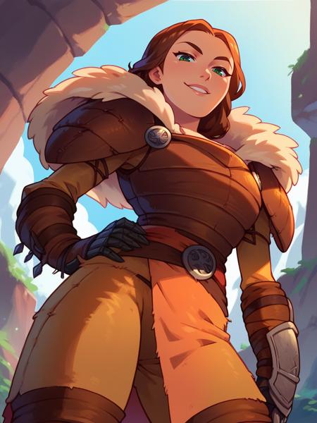 Valka (Mother) - (How To Train Your Dragon) - | XL PONY | - by YeiyeiArt