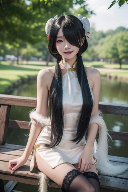 时崎狂三 旗袍 tokisaki kurumi chinese clothes