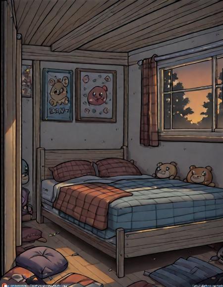 90s Bedroom Concept (Pony and Illustrious)