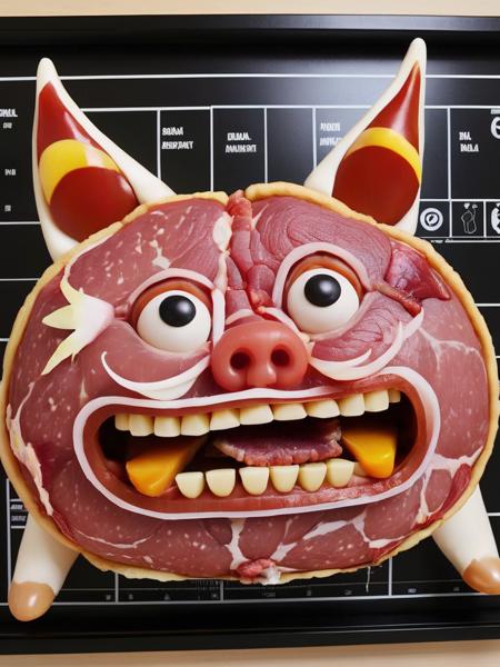 Raw Meat Style [LoRA 1.5+SDXL]
