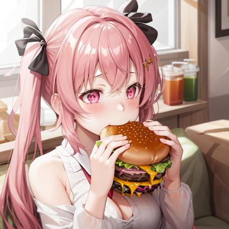 Huge Two-Handed Burger LoRA版本v1 (ID: 33376)