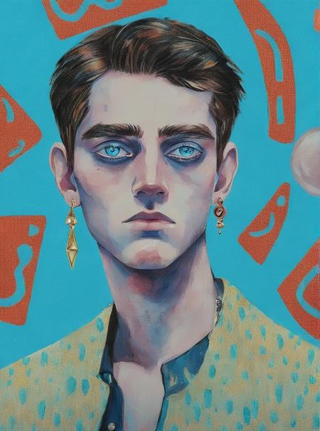 Graphic portrait