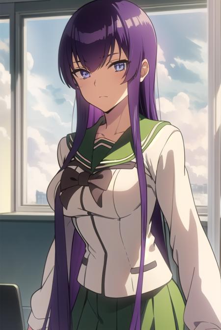 Saeko Busujima (毒島 冴子) - Highschool of the Dead (学園黙示録)