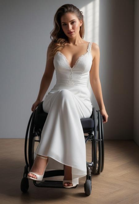 Wheelchair legs crossed版本V1 (ID: 1207220)
