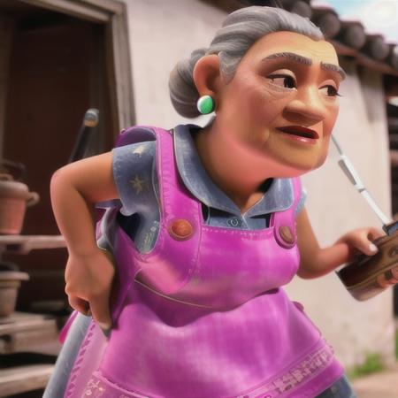 Granny Lora (abuelita from coco movie)