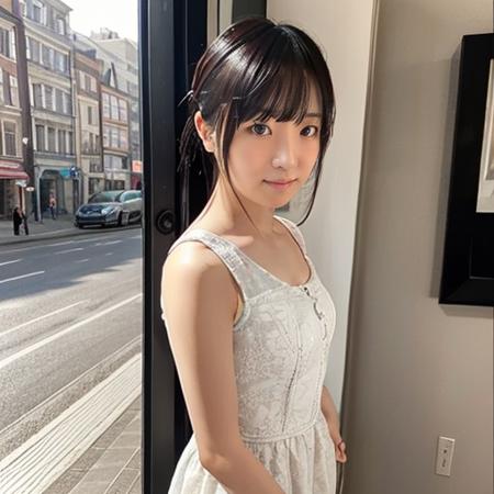 Japanese baby face girl